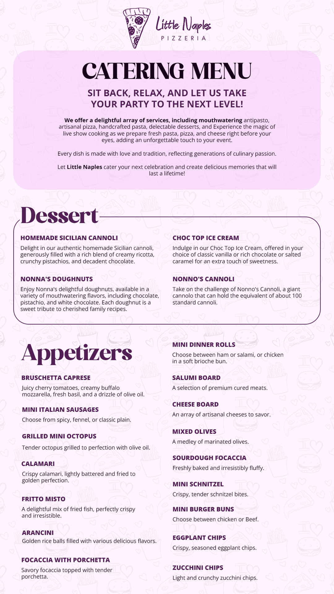 Menu Part 1