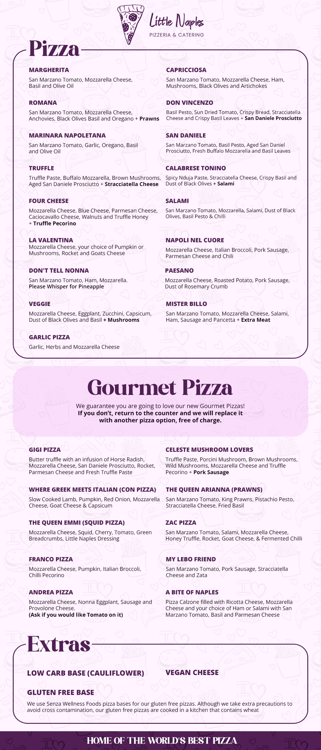 Menu Part 4